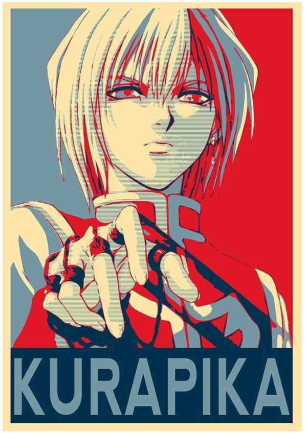 Hunter x Hunter Poster Kurapika Propaganda