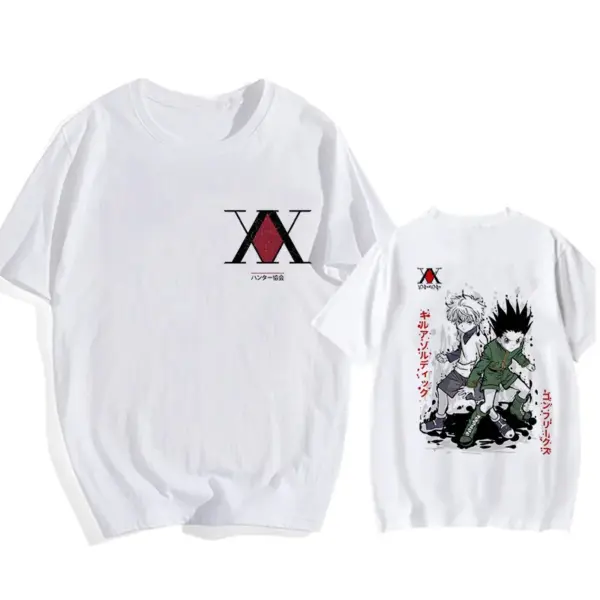 Hunter X Hunter T-Shirt – Weiß 1