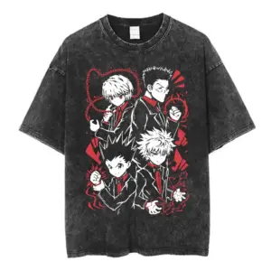 Hunter X Hunter T-Shirt – Schwarz 1