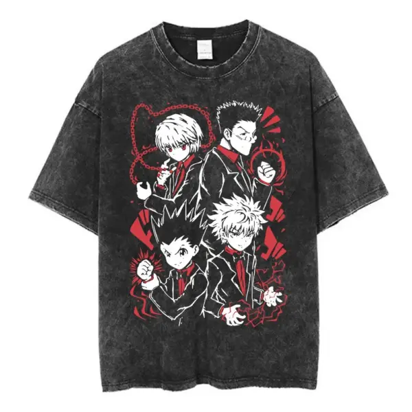 Hunter X Hunter T-Shirt – Schwarz 1
