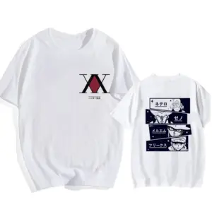 Hunter X Hunter T-Shirt – Weiß 1