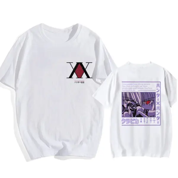 Hunter X Hunter T-Shirt – Weiß 1